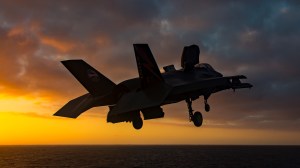 F-35 gets thumbs up from Singapore’s air chief