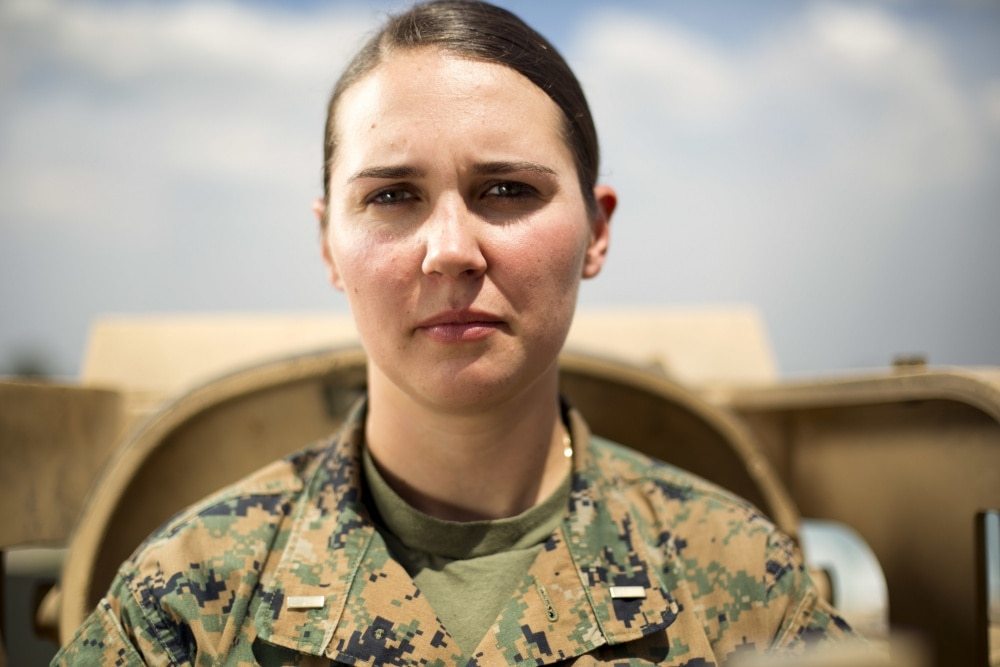 Marine makes history as Corps’ first female tank officer