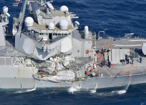 7 US sailors missing after catastrophic collision