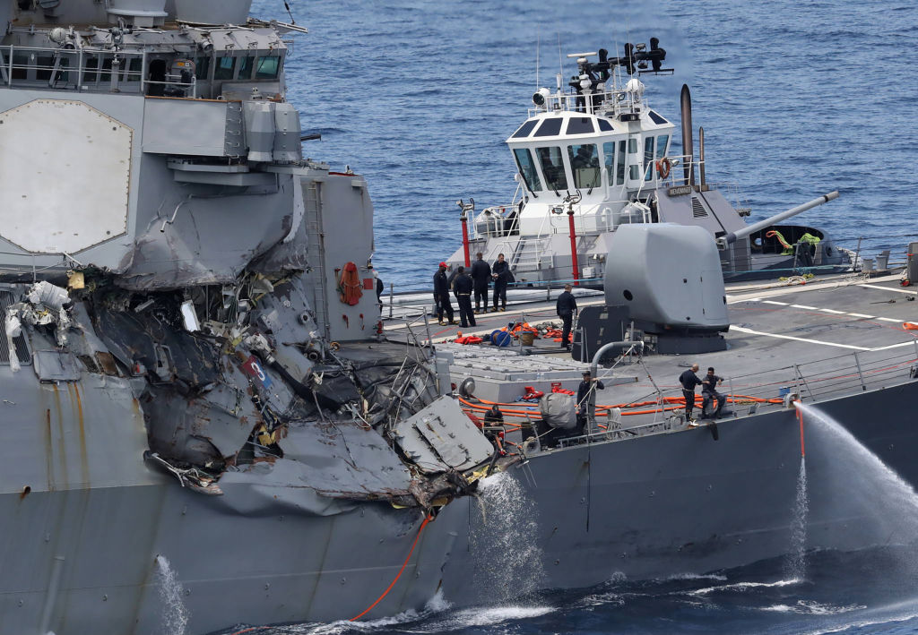 Navy identifies seven sailors killed in Fitzgerald collision