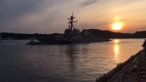 The stricken destroyer Fitzgerald has returned home, but 7 sailors are still missing