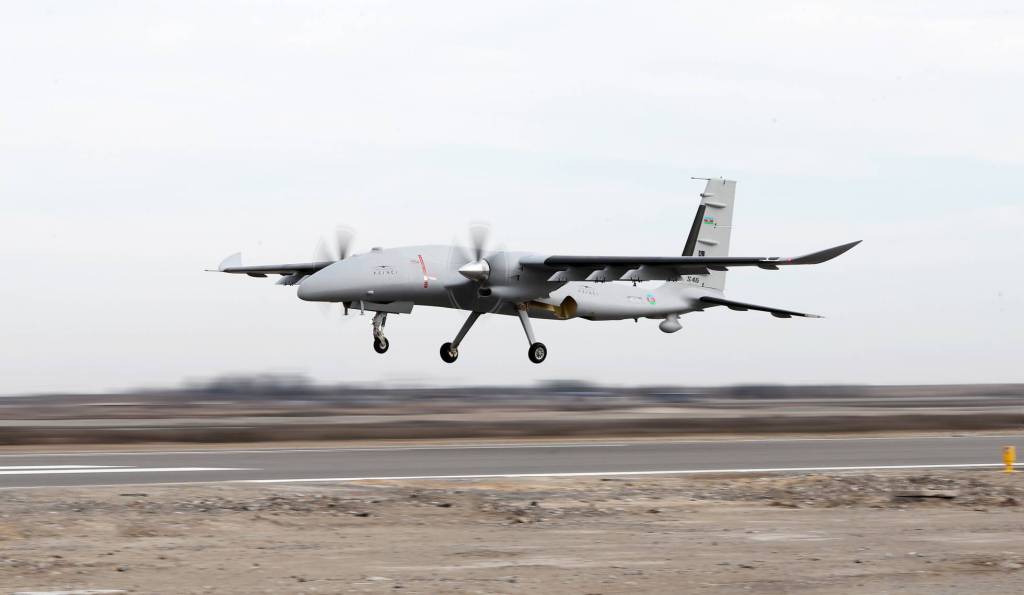 Azerbaijan opens facilities for new Akinci drone
