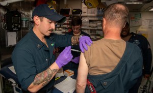 Navy announces new flu vaccination requirements for sailors