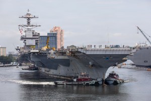 USS Gerald R. Ford to undergo maintenance after onboard fire and plumbing issues
