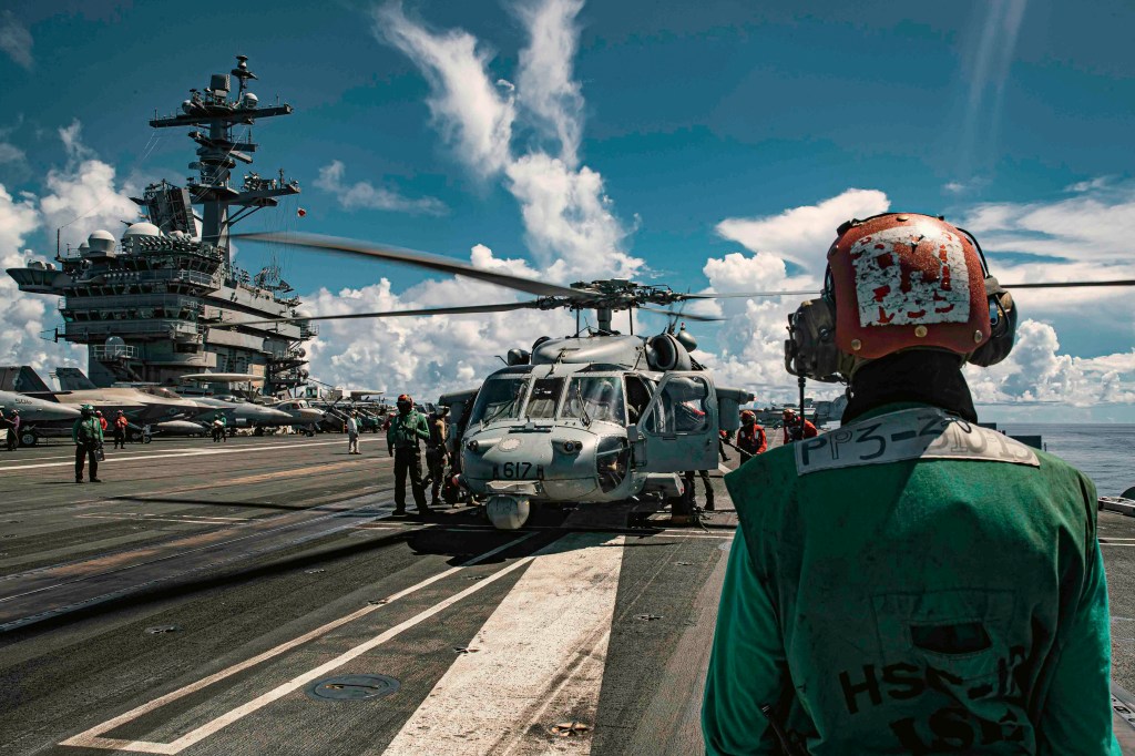USS George Washington returns to Japanese homeport