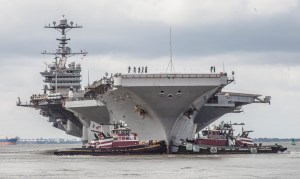 Carrier George Washington to deploy for Hurricane Matthew relief