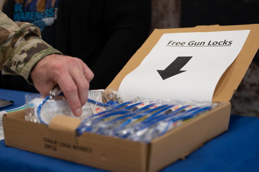 Navy, Marine Corps offer gun locks to prevent suicide
