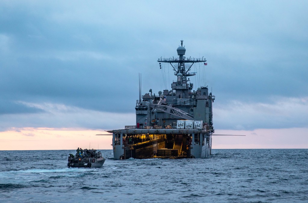 USS Gunston Hall is back home after a four-month deployment