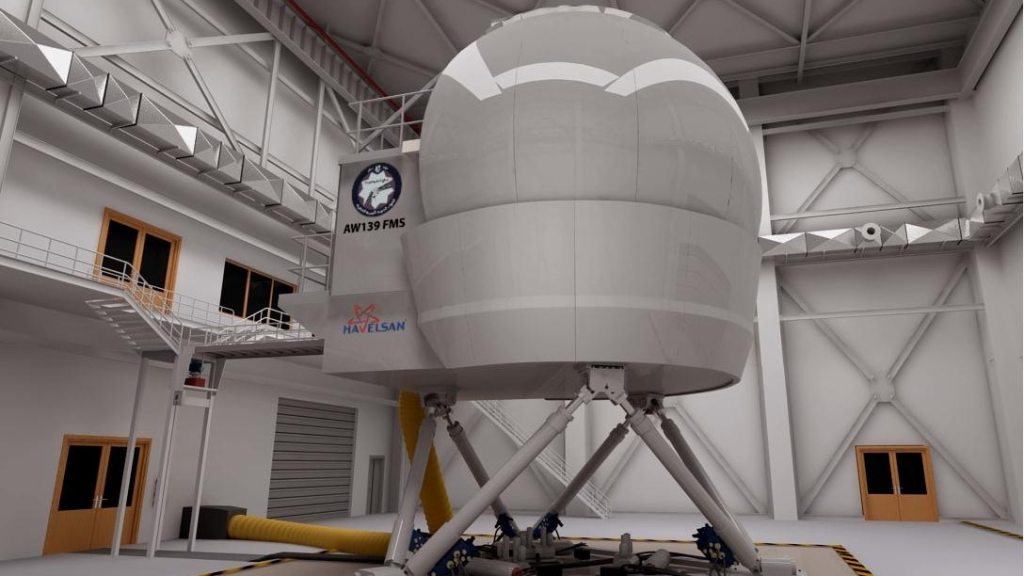 Turkey’s Havelsan Builds AW139 Simulator for Qatar