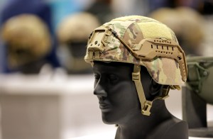 Helmet cover offers upgraded protection, tech for soldiers
