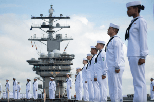 ‘Please remember the world is different:’ A sailor recounts the Ike’s 200-plus days at sea and its surreal return