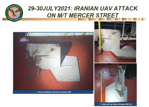 Here’s why CENTCOM thinks Iran was behind a fatal drone attack on a ship last month