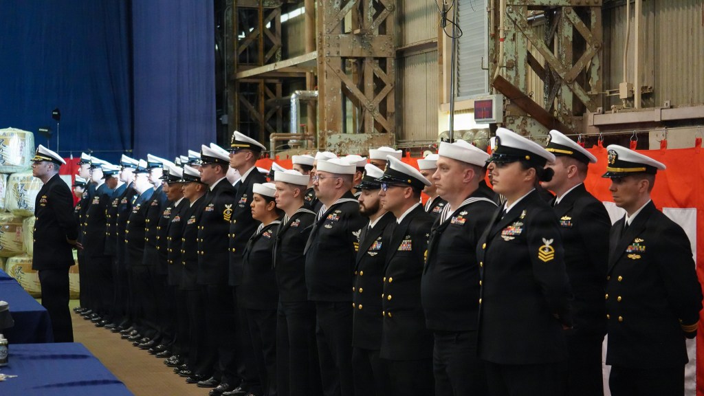 Navy fires leadership trio of ship repair facility in Japan