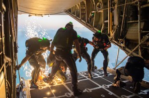Navy special warfare sailor injured in air show parachute stunt