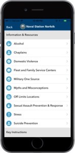 Navy’s LiveSafe app provides sailors with valuable resources