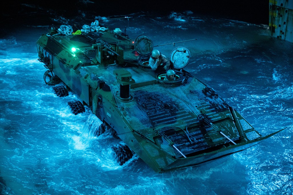 Marines want to add counter-drone weapon to amphibious vehicle