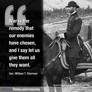 William T. Sherman’s march to duty