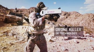 This gun shoots drones out of the sky