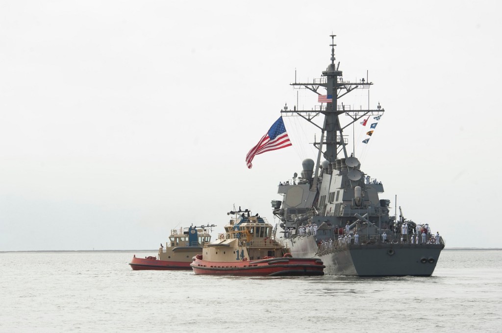 US Navy still haunted by collisions, even as it adds Milius to 7th Fleet