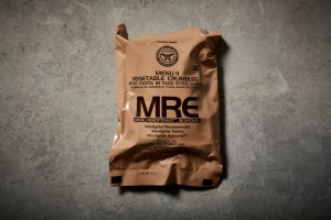 These gourmet-style meals were created from military MREs