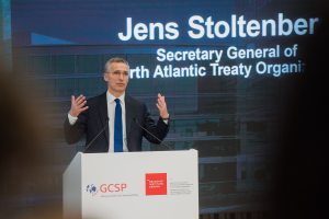 NATO chief seeks to reassure Trump on defense budgets