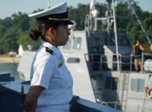 Incoming female students at US Naval Academy must cut hair below chin