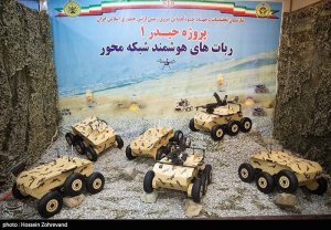 Beetle-like Iranian robots can roll under tanks