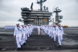 USS Nimitz heading to Middle East, defense official says