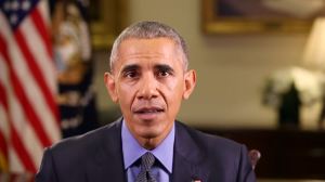 Obama thanks feds one last time before leaving office
