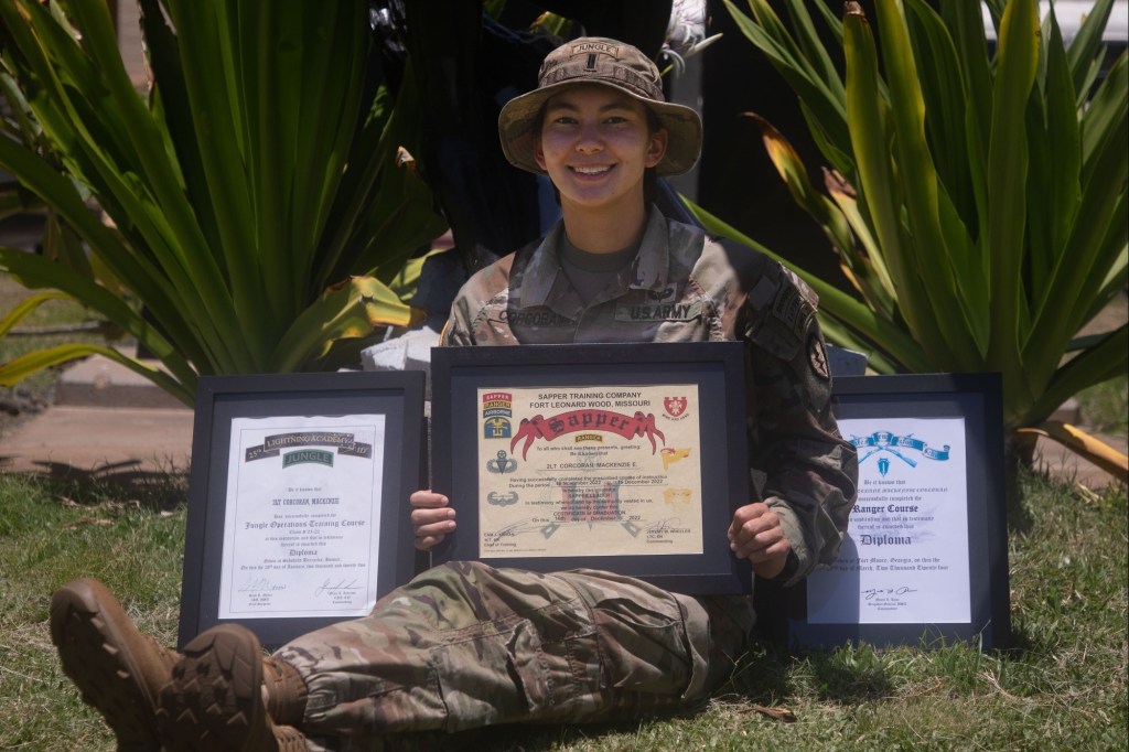 Triple-tabbed soldier completes Ranger, Sapper and Jungle courses