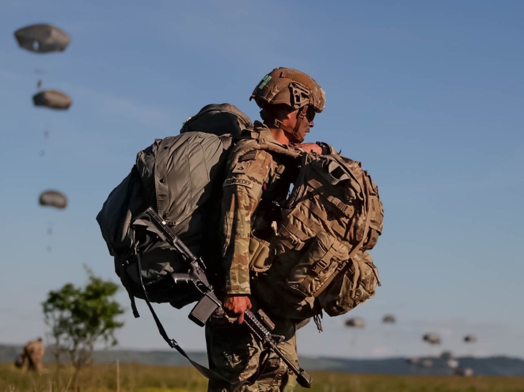 A paratrooper recalls his final jump — and his walk off the drop zone