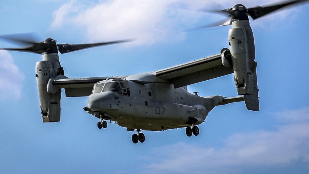 Osprey operations resume in Japan after crash