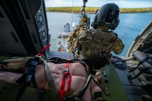Army links helicopters, boats and AI for casualty evacuation