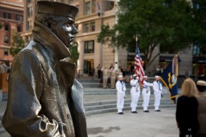 Navy revoked security clearance from officer retweeted by Trump in wake of Charlottesville