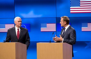 Pence tries to reassure Europeans on U.S. support