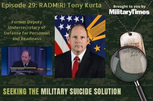 Seeking the Military Suicide Solution Podcast, Episode 29: Tony Kurta — Policy Approach to Suicide Prevention