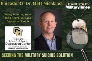 Seeking the Military Suicide Solution Podcast, Episode 33: Dr. Matt Mishkind — Reducing Barriers to Care through Telehealth