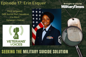 Seeking the Military Suicide Solution Podcast, Episode 17: Erin Esquer