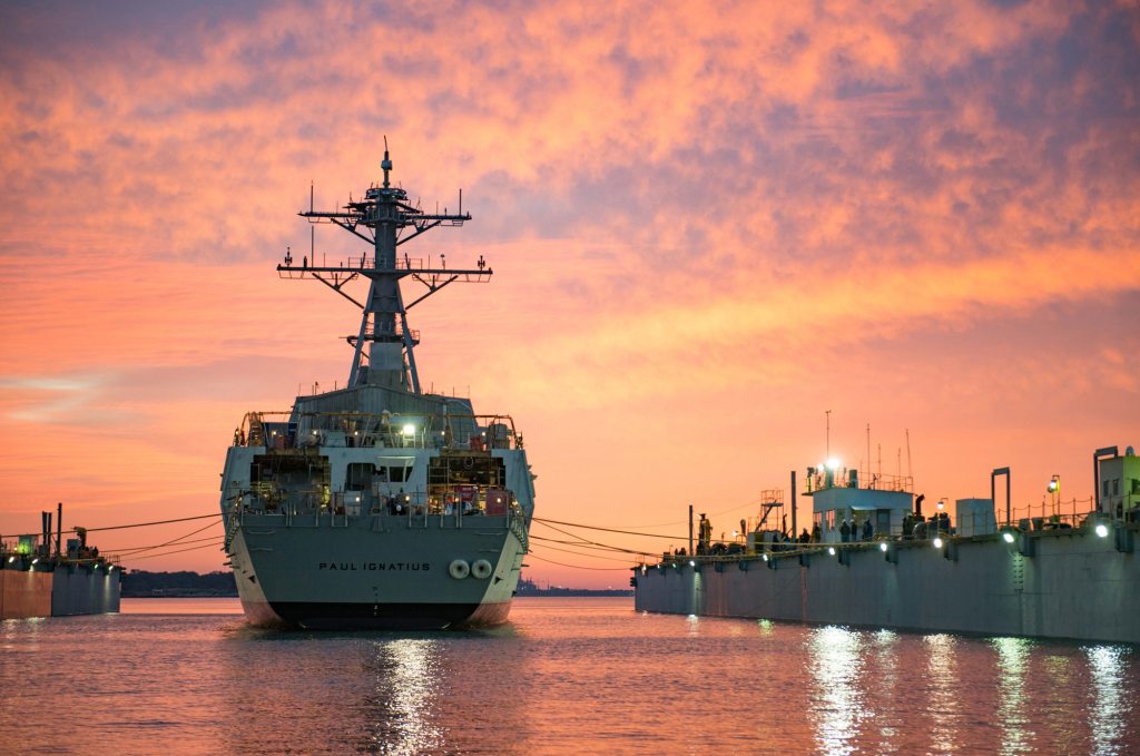 New guided-missile destroyer USS Paul Ignatius christened