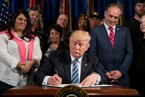 Trump signs order creating accountability office at VA