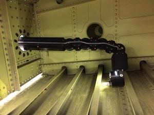 Robotic snake can save airmen 29 hours of aircraft inspection time