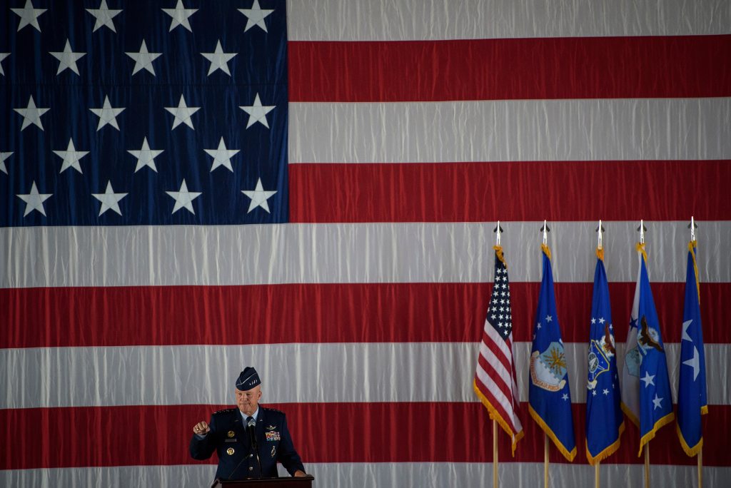 In push to normalize space domain, Air Force adds new three-star position