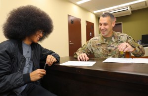 Are you a military recruiter? If so, sound off to us