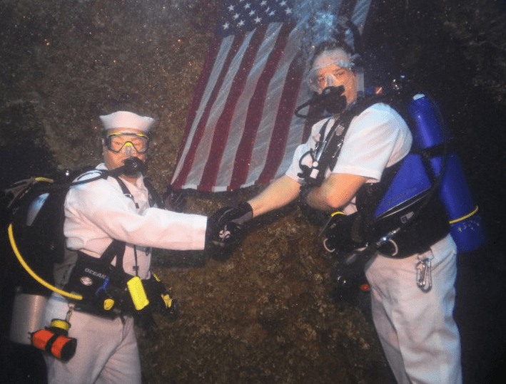 We asked, you answered: Here are a few of the best Navy reenlistment pics
