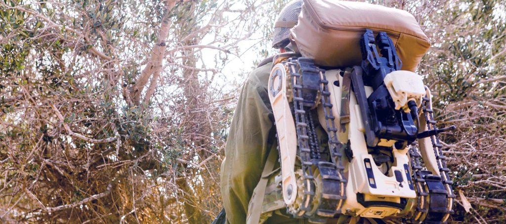 Israeli Startup Targets US Market with Soldier-Carried Robots
