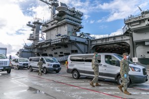 Sailor from Theodore Roosevelt has died of COVID-19 complications