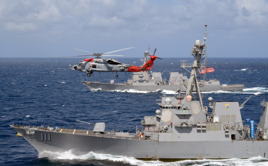 This strike group made China nervous — even without an aircraft carrier