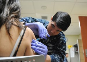 Flu shots required for all students at Defense Department schools