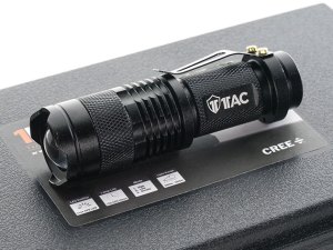 Illuminate any darkness with this storm-proof tactical flashlight