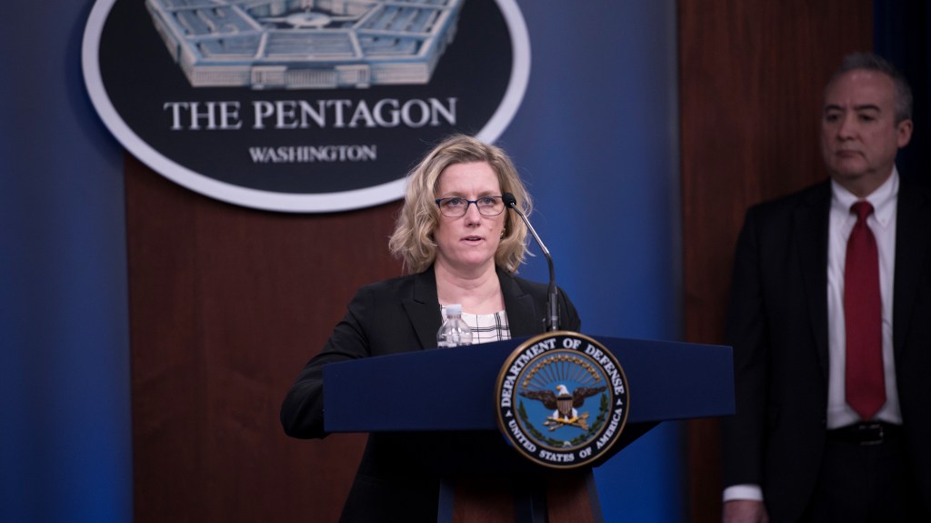 Jennifer Santos, Pentagon industrial policy chief, exiting role